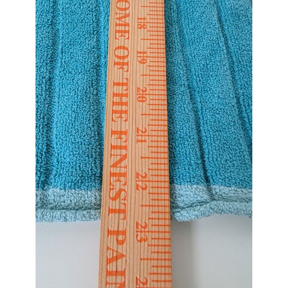 J Jill Ribbed Chenille Turtleneck Womens Size Large Blue Green Soft Knit Sweater - Picture 10 of 10